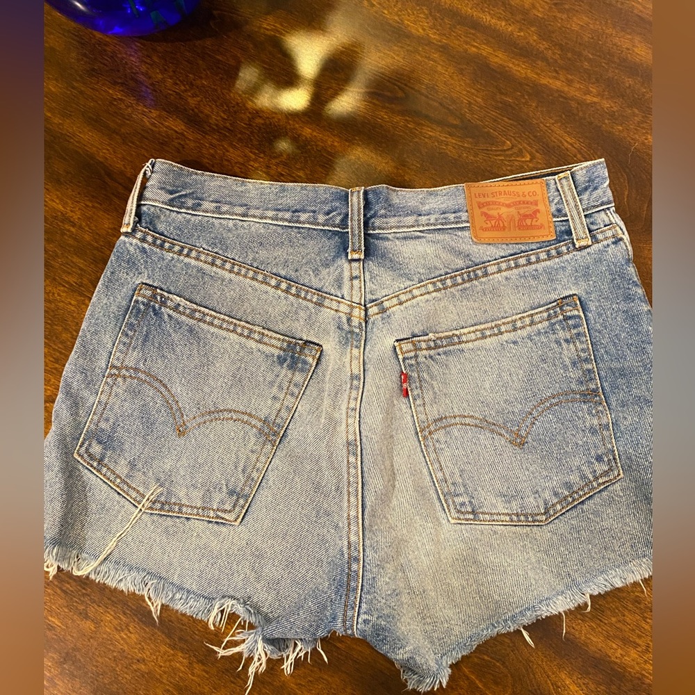 Levi cutoff shorts
